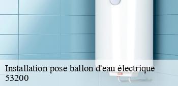 Installation pose ballon d'eau électrique  marigne-peuton-53200 AS renovation